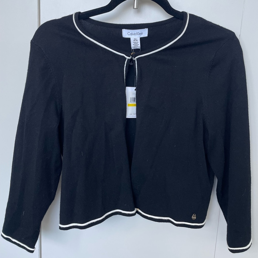 NWT Calvin Klein Cardigan